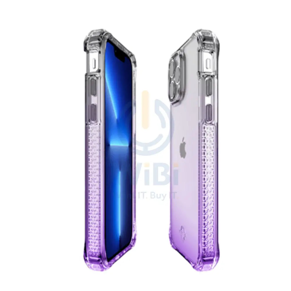 Itskins Hybrid Ombre Cover - Apple iPhone 13 Pro Max / Light Purple Accessories > Mobiles & Tablets