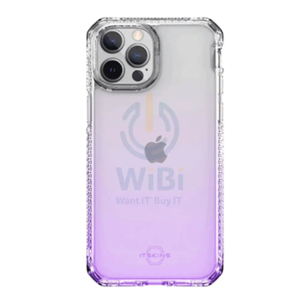 Itskins Hybrid Ombre Cover For iPhone 13 Pro - Light Purple Accessories > Mobiles & Tablets