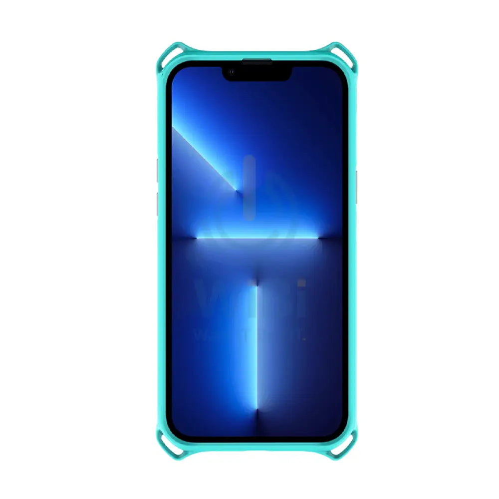 Itskins Hybrid Sling Case - Apple iPhone 13 Pro / Light Blue And Transparent Accessories > Mobiles & Tablets