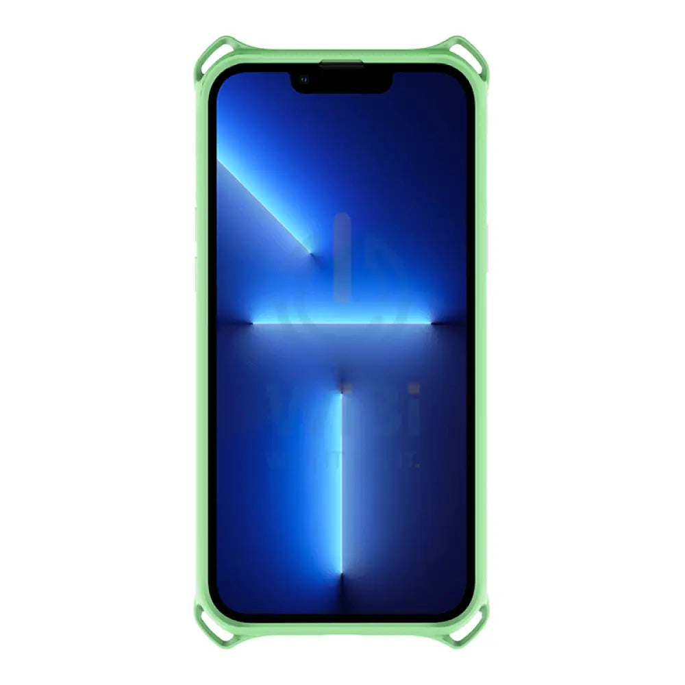 Itskins Hybrid Sling Case - Apple iPhone 13 Pro / Light Green And Transparent Accessories > Mobiles & Tablets