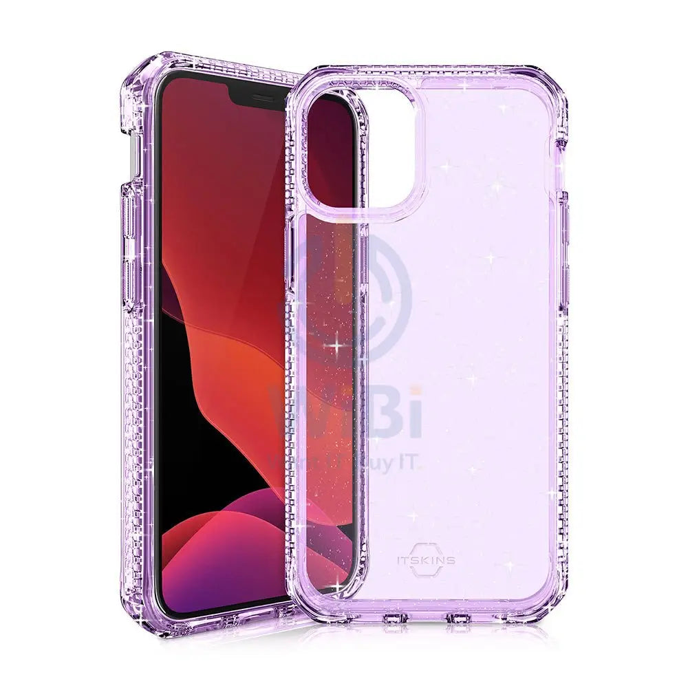 Itskins Hybrid Spark Case - Apple iPhone 12 & 12 Pro / Light Purple Accessories > Mobiles & Tablets
