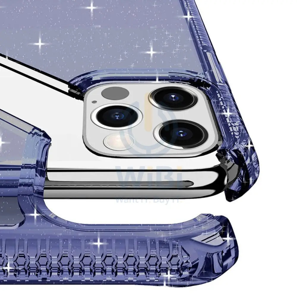 Itskins Hybrid Spark Case - Apple iPhone 12 Pro Max / Deep Blue Accessories > Mobiles & Tablets