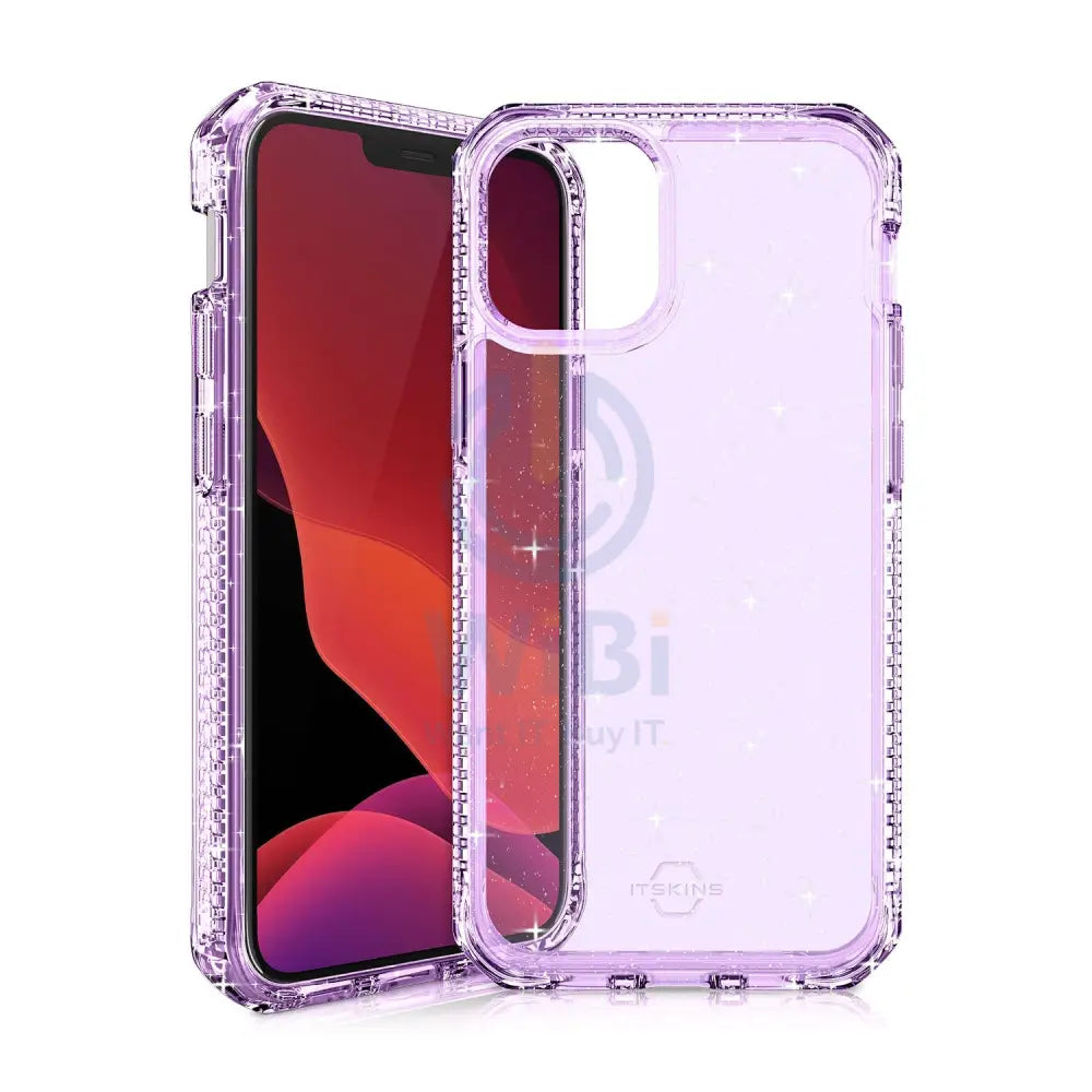 Itskins Hybrid Spark Case - Apple iPhone 12 Pro Max / Light Purple Accessories > Mobiles & Tablets