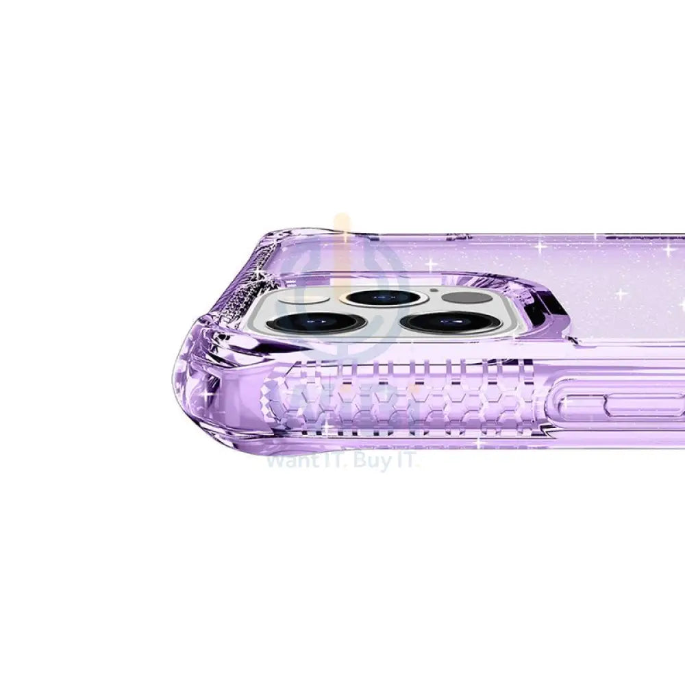 Itskins Hybrid Spark Case - Apple iPhone 12 Pro Max / Light Purple Accessories > Mobiles & Tablets