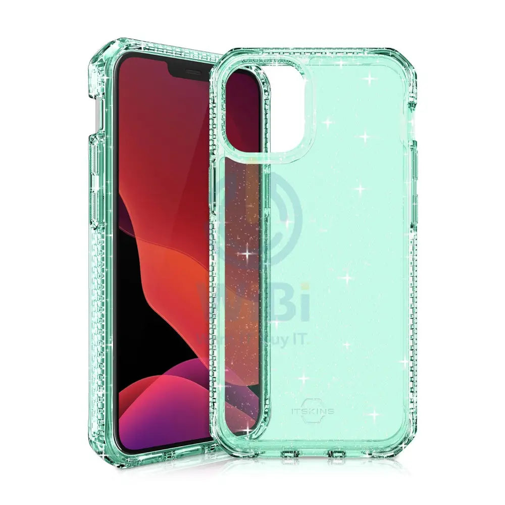 Itskins Hybrid Spark Case - Apple iPhone 12 Pro Max / Tiffany Green Accessories > Mobiles & Tablets