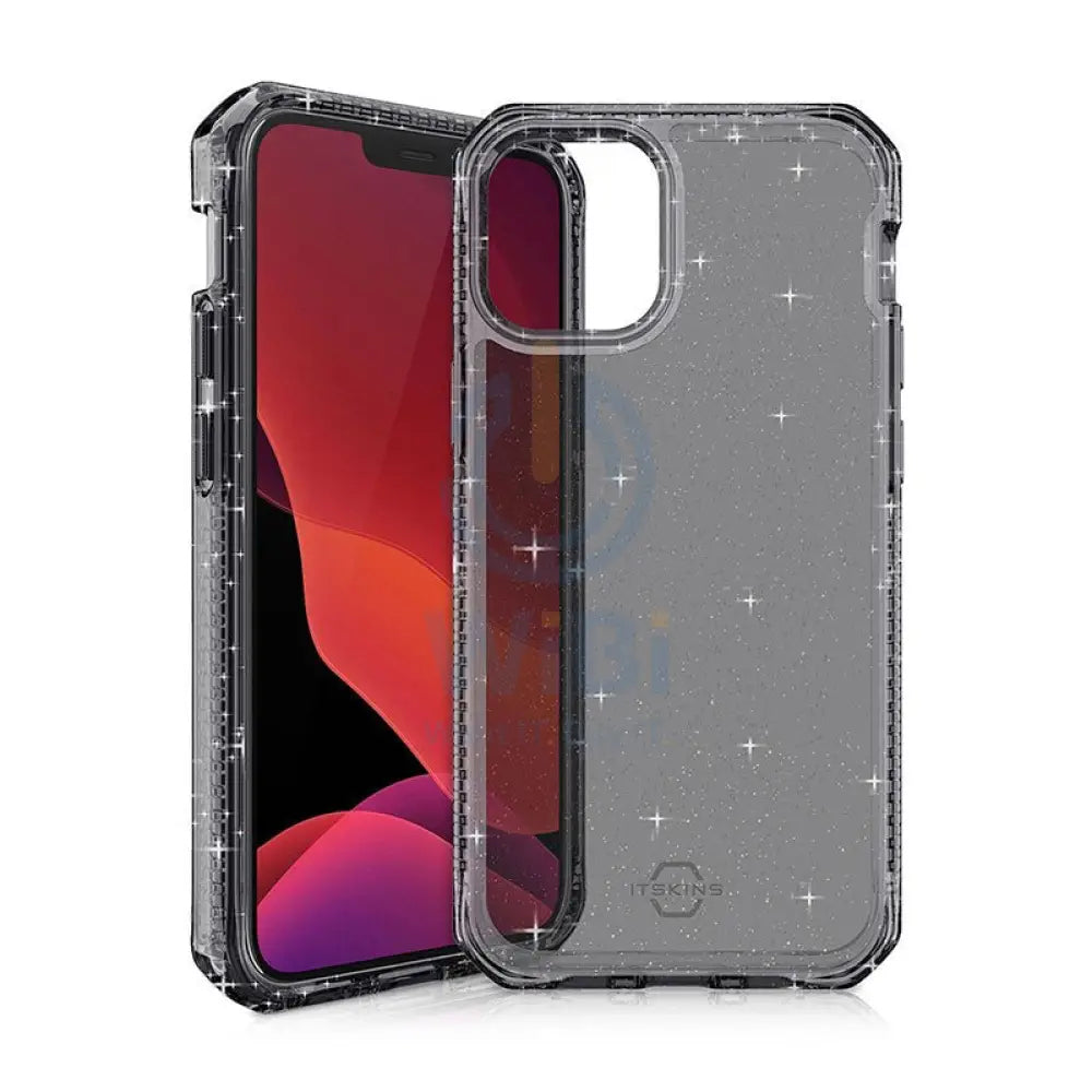 Itskins Hybrid Spark Case - Apple iPhone 12 & 12 Pro / Smoke Accessories > Mobiles & Tablets