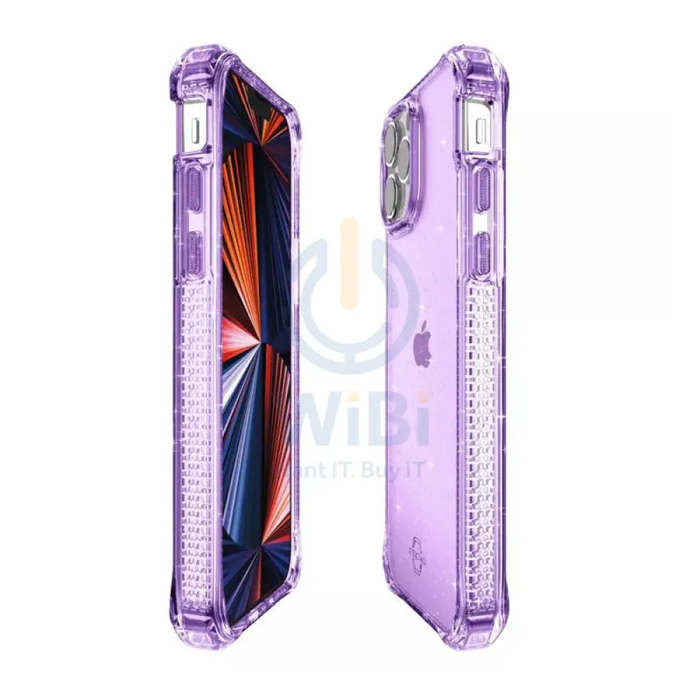 Itskins Hybrid Spark Case - Apple iPhone 13 Pro / Light Purple Accessories > Mobiles & Tablets