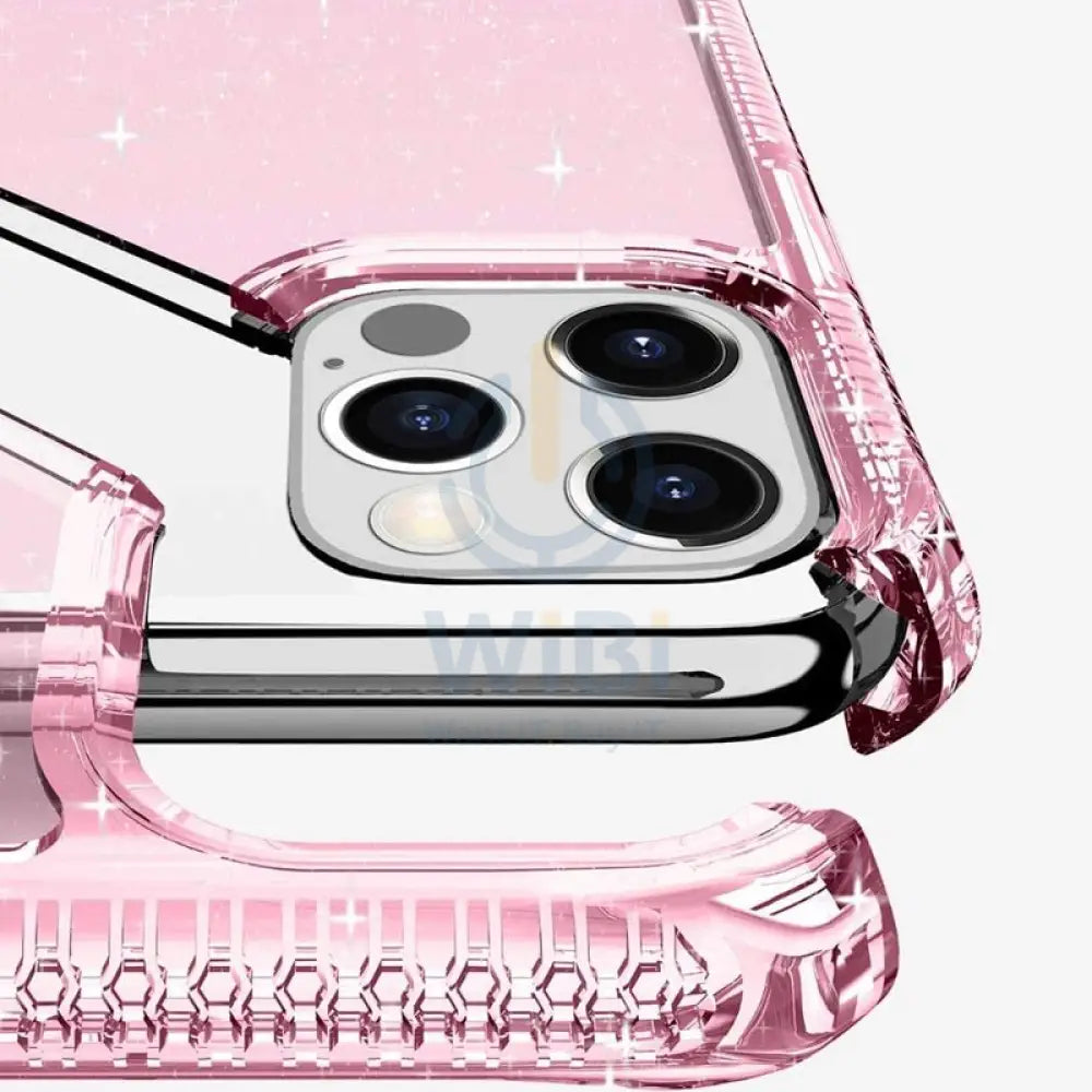 Itskins Hybrid Spark Case - Apple iPhone 13 Pro Max / Pink Accessories > Mobiles & Tablets