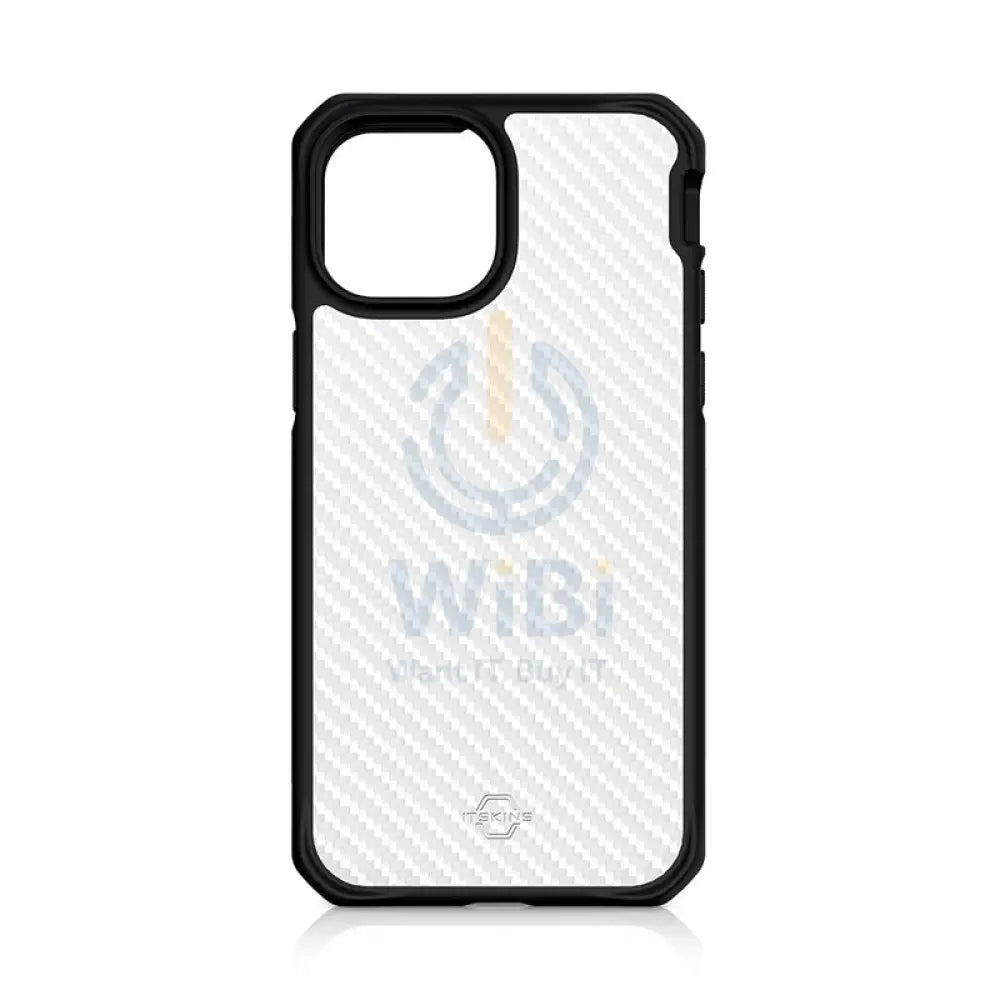 Itskins Hybrid Tek Case - 3M Drop Safe / iPhone 13 Pro / Black And Transparent