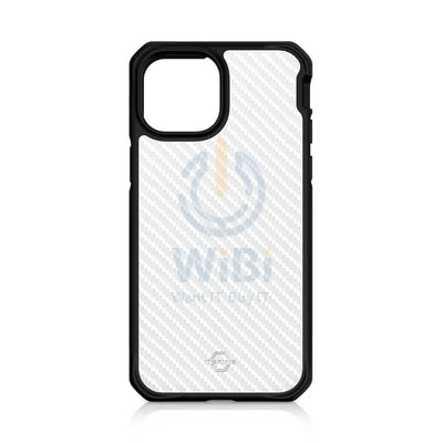 Itskins Hybrid Tek Case - 3M Drop Safe / iPhone 13 Pro / Black And Transparent