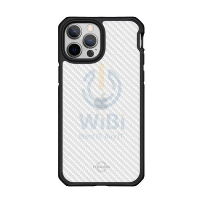 Itskins Hybrid Tek Case - 3M Drop Safe / iPhone 13 Pro Max / Black And Transparent