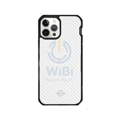 Itskins Hybrid Tek Case - Apple iPhone 12 & 12 Pro / Black And Transparent Accessories > Mobiles & Tablets