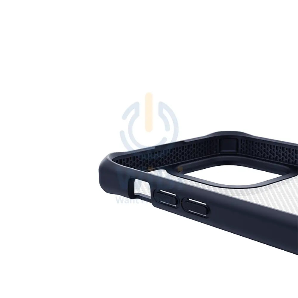 Itskins Hybrid Tek Case - Apple iPhone 14 Pro Max / Deep Blue And Transparent Accessories > Mobiles & Tablets