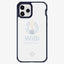 Itskins Hybrid Tek Case - Apple iPhone 14 Pro Max / Deep Blue And Transparent Accessories > Mobiles & Tablets