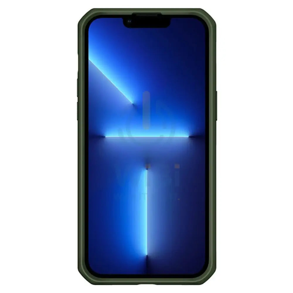 Itskins Hybrid Tek Case - Apple iPhone 14 Pro Max / Olive Green And Transparent Accessories > Mobiles & Tablets