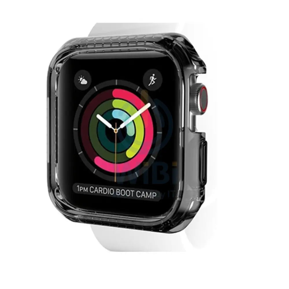 Itskins Spectrum Bumper Case - 44mm / Apple Watch 4 / Smoke & Clear - Pack of 2 Accessories > Smart Watches > Cases &