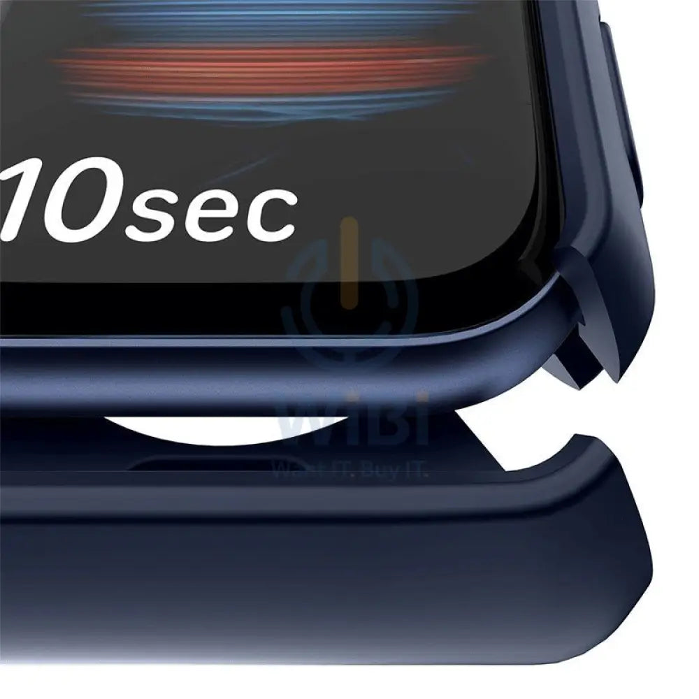 Itskins Spectrum Bumper Case - 44mm / Apple Watch SE / 6 / 5 / 4 / Blue & Black - Pack of 2 Accessories > Smart Watches