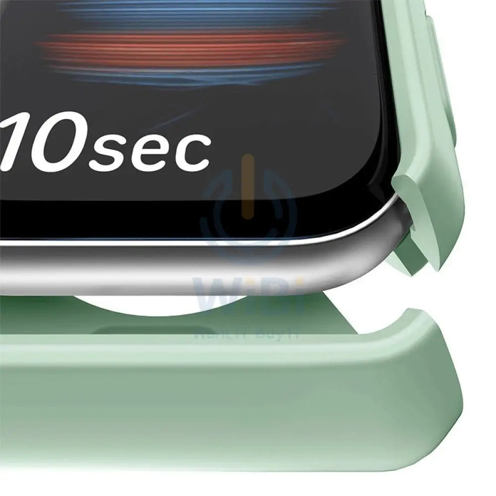Itskins Spectrum Bumper Case - 44mm / Apple Watch SE / 6 / 5 / 4 / Light Green & Black - Pack of 2 Accessories > Smart