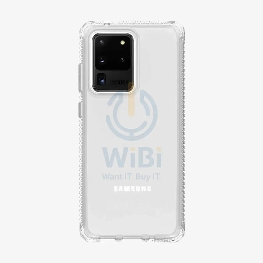 Itskins Spectrum Clear 2M Anti Shock Protection Cover For Samsung Galaxy S20 Ultra - Clear Accessories > Mobiles &
