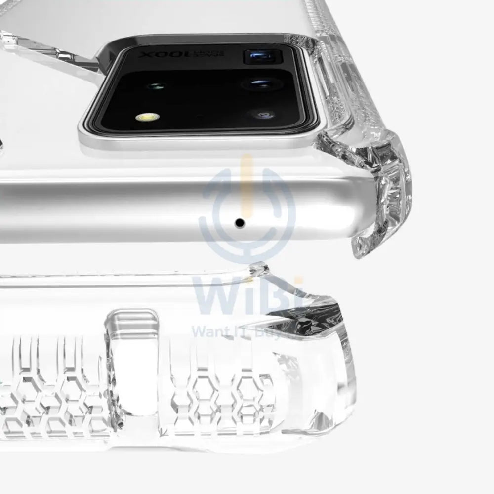 Itskins Spectrum Clear 2M Anti Shock Protection Cover For Samsung Galaxy S20 Ultra - Clear Accessories > Mobiles &
