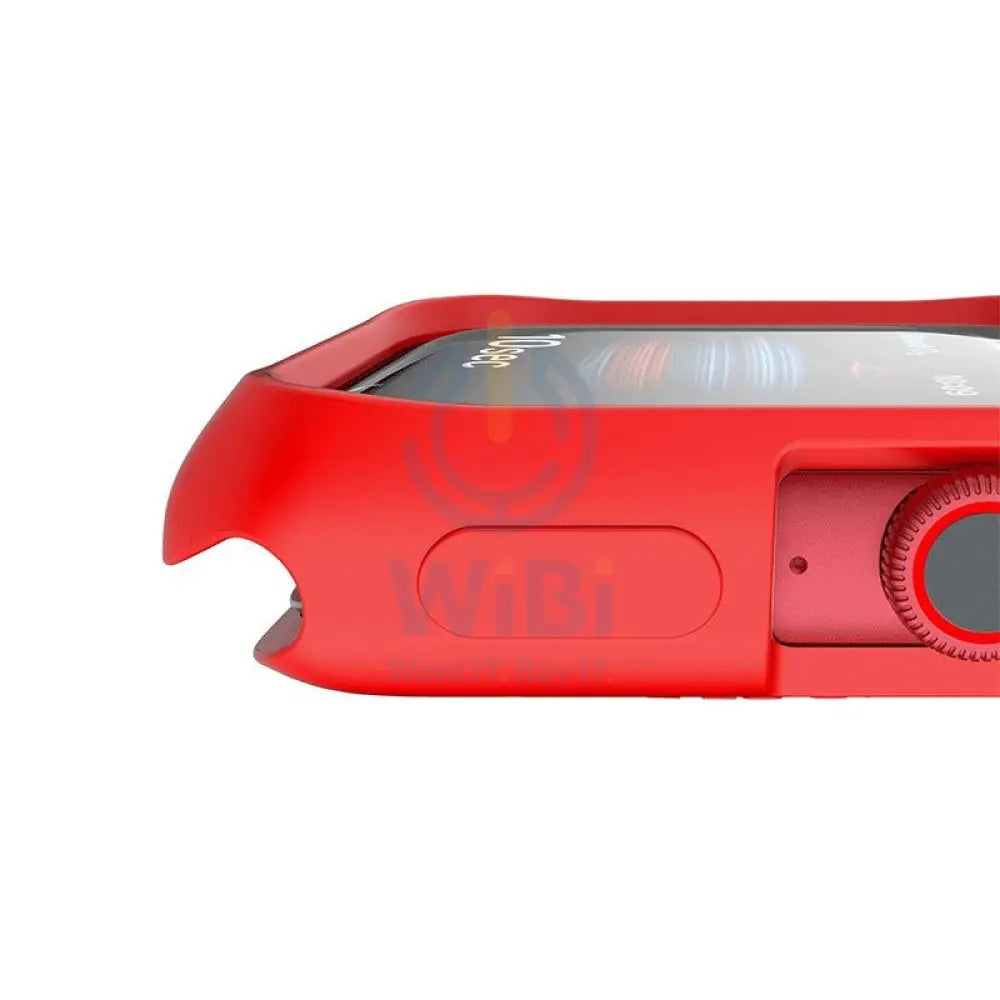 Itskins Spectrum Clear Case - 45mm / Apple Watch 7 / Se / 6 / 5 / 4 / Red Accessories > Smart Watches > Cases & Screen