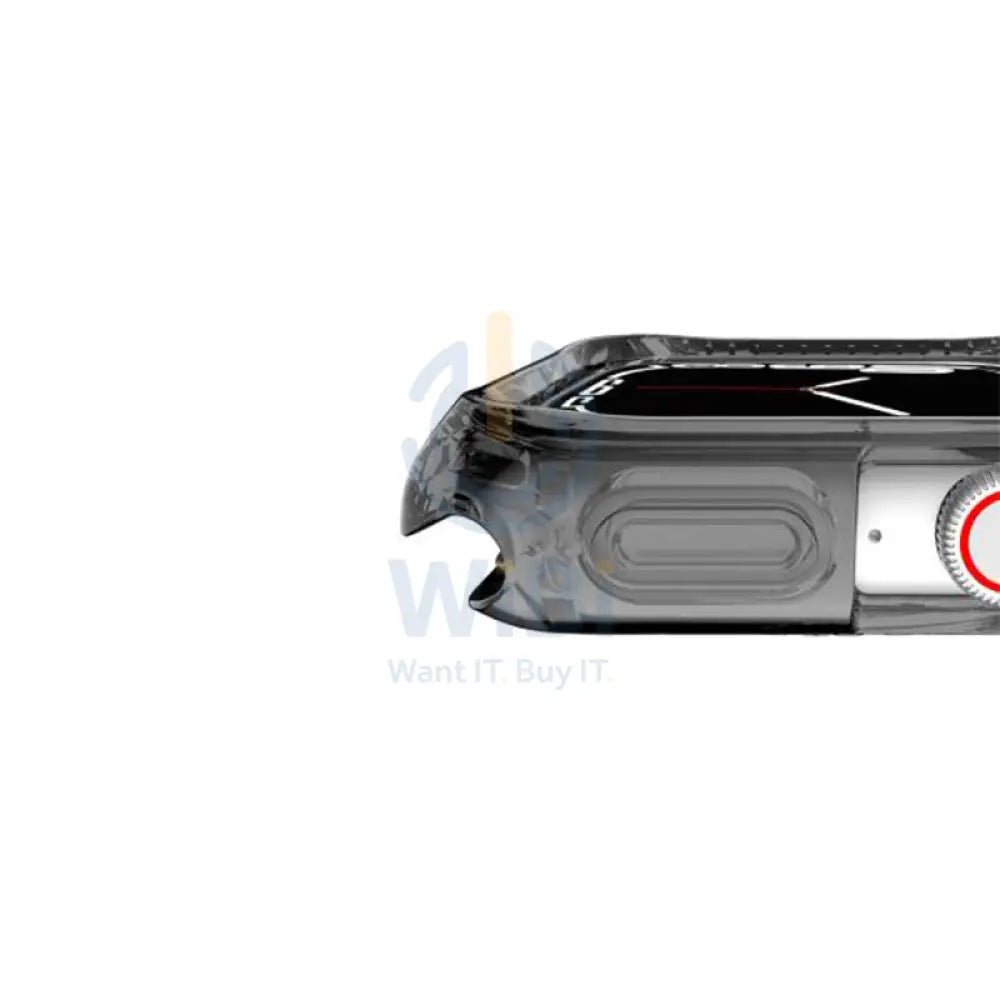 Itskins Spectrum Clear Series Case - 41mm / Apple Watch 7 / Smoke Accessories > Smart Watches > Cases & Screen