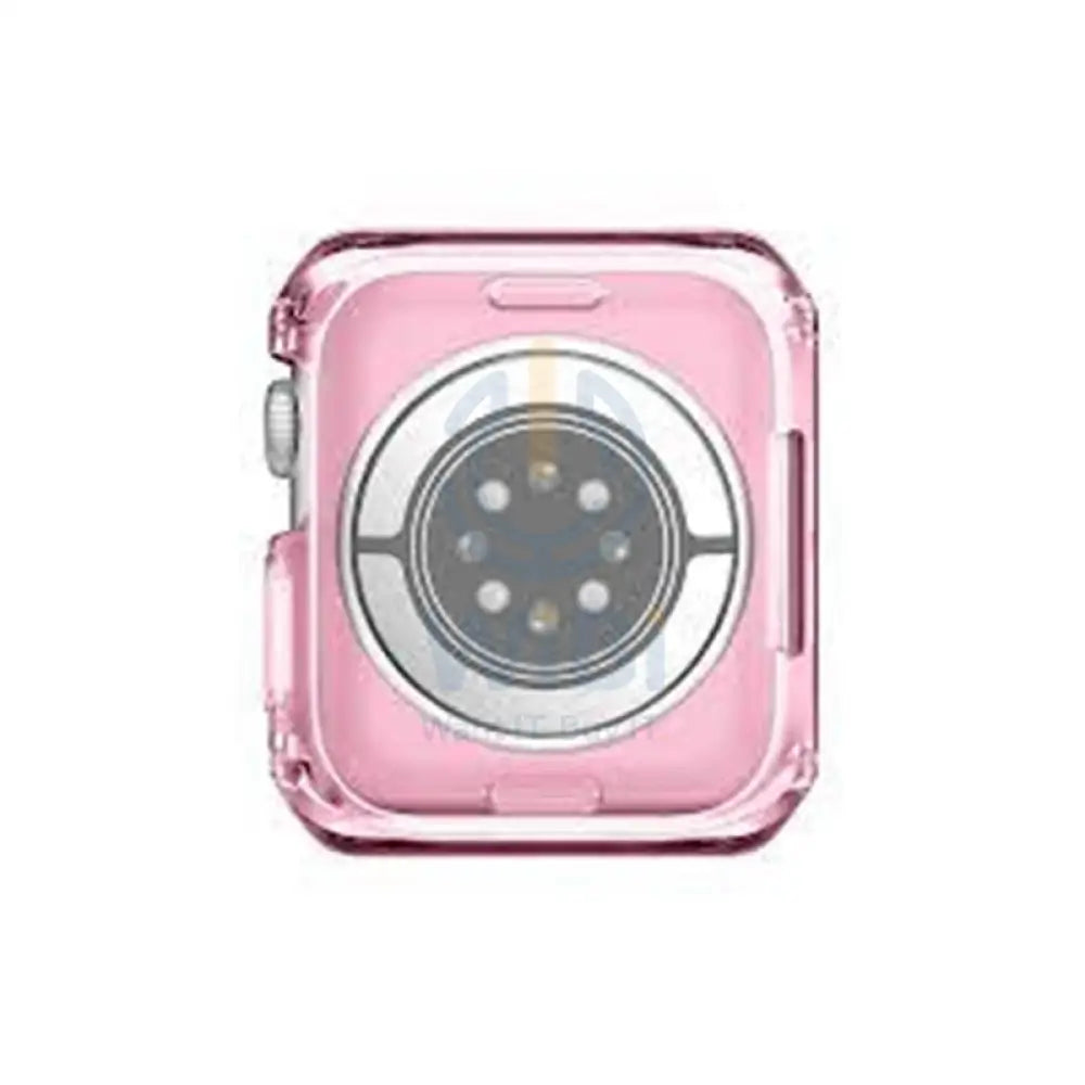 Itskins Spectrum Clear Series Case - 45mm / Apple Watch 7 / Light Pink Accessories > Smart Watches > Cases & Screen