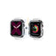 Itskins Spectrum Metal Case - 40mm / Apple Watch Series 6 / 5 / 4 / Se / Space Gray + Clear - Pack of 2 Accessories >