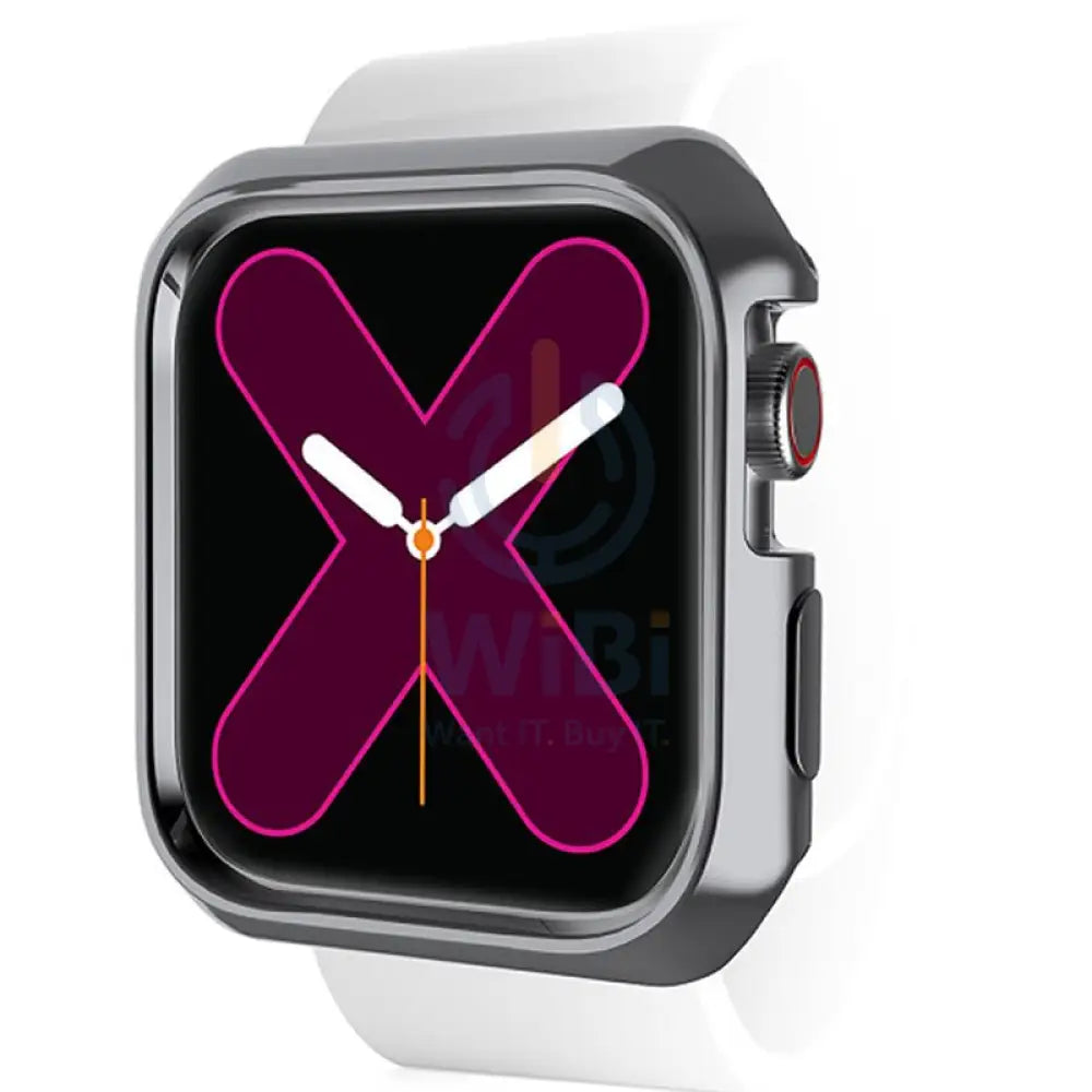 Itskins Spectrum Metal Case - 40mm / Apple Watch Series 6 / 5 / 4 / Se / Space Gray + Clear - Pack of 2 Accessories >