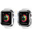 Itskins Spectrum Metal Case - 44mm / Apple Watch Series 6 / 5 / 4 / Se / Space Gray + Clear - Pack of 2 Accessories >