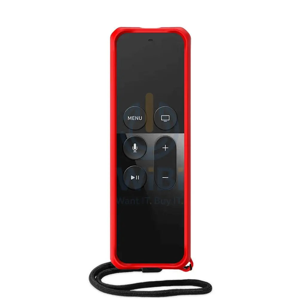 Itskins Spectrum Solid Case - Apple TV 4K Remote Control / Red Accessories > Mobiles & Tablets
