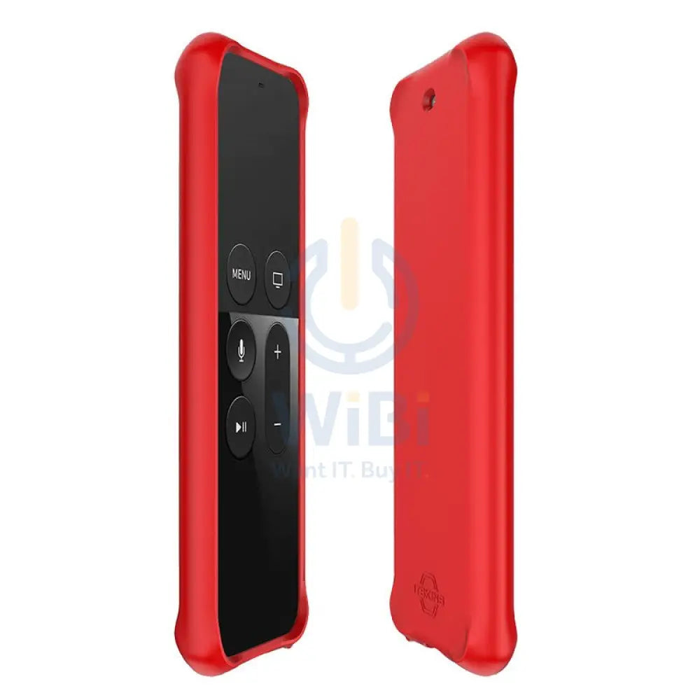 Itskins Spectrum Solid Case - Apple TV 4K Remote Control / Red Accessories > Mobiles & Tablets