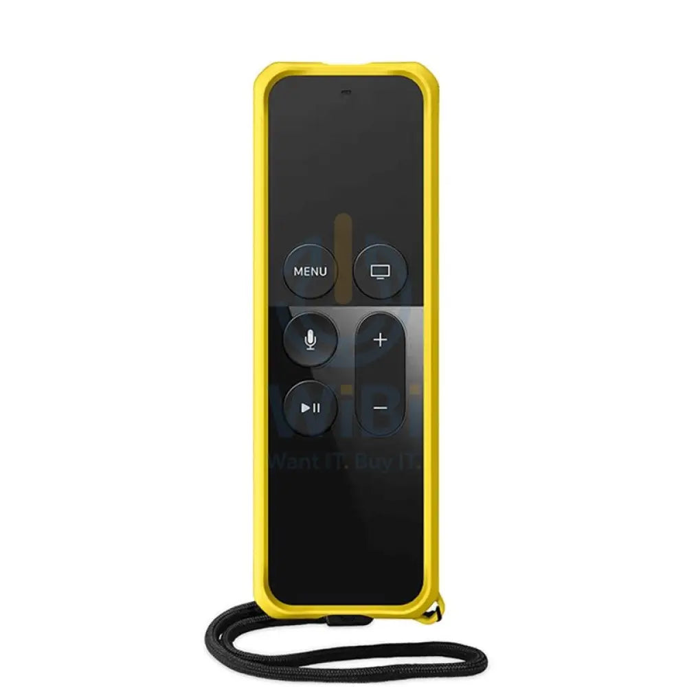 Itskins Spectrum Solid Case - Apple TV 4K Remote Control / Yellow Accessories > Mobiles & Tablets