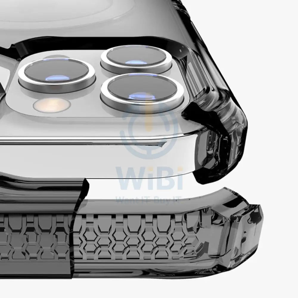 Itskins Supreme Magclear Cover - Apple iPhone 13 Pro / Graphite And Graphite Print Accessories > Mobiles & Tablets