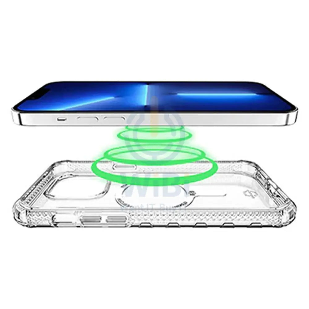 Itskins Supreme Magsafe Clear Case - Apple iPhone 14 Pro / Transparent Accessories > Mobiles & Tablets