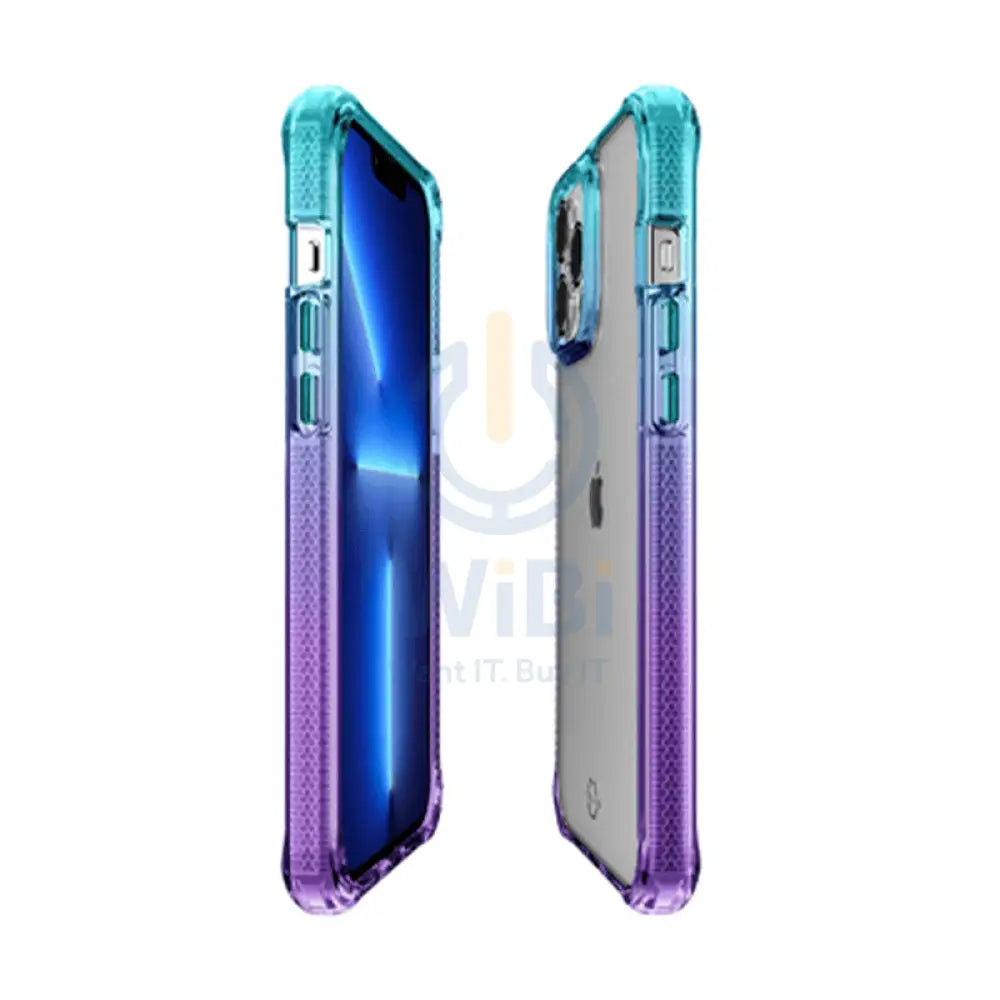 Itskins Supreme Prism Case - Apple iPhone 13 Pro / Light Blue And Light Purple Accessories > Mobiles & Tablets