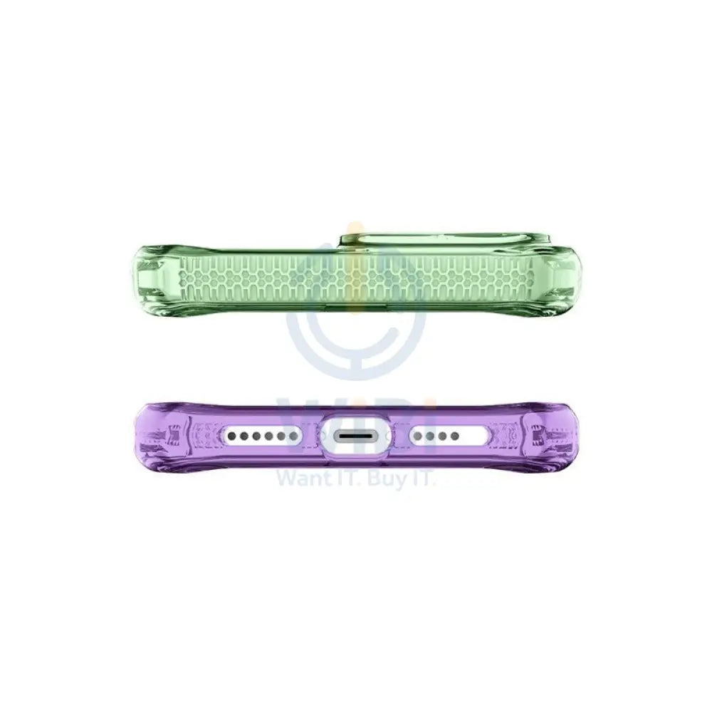 Itskins Supreme Prism Case - Apple iPhone 13 Pro / Light Green And Light Purple Accessories > Mobiles & Tablets