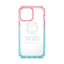 Itskins Supreme Prism Case - Apple iPhone 13 Pro / Light Pink And Light Blue Accessories > Mobiles & Tablets