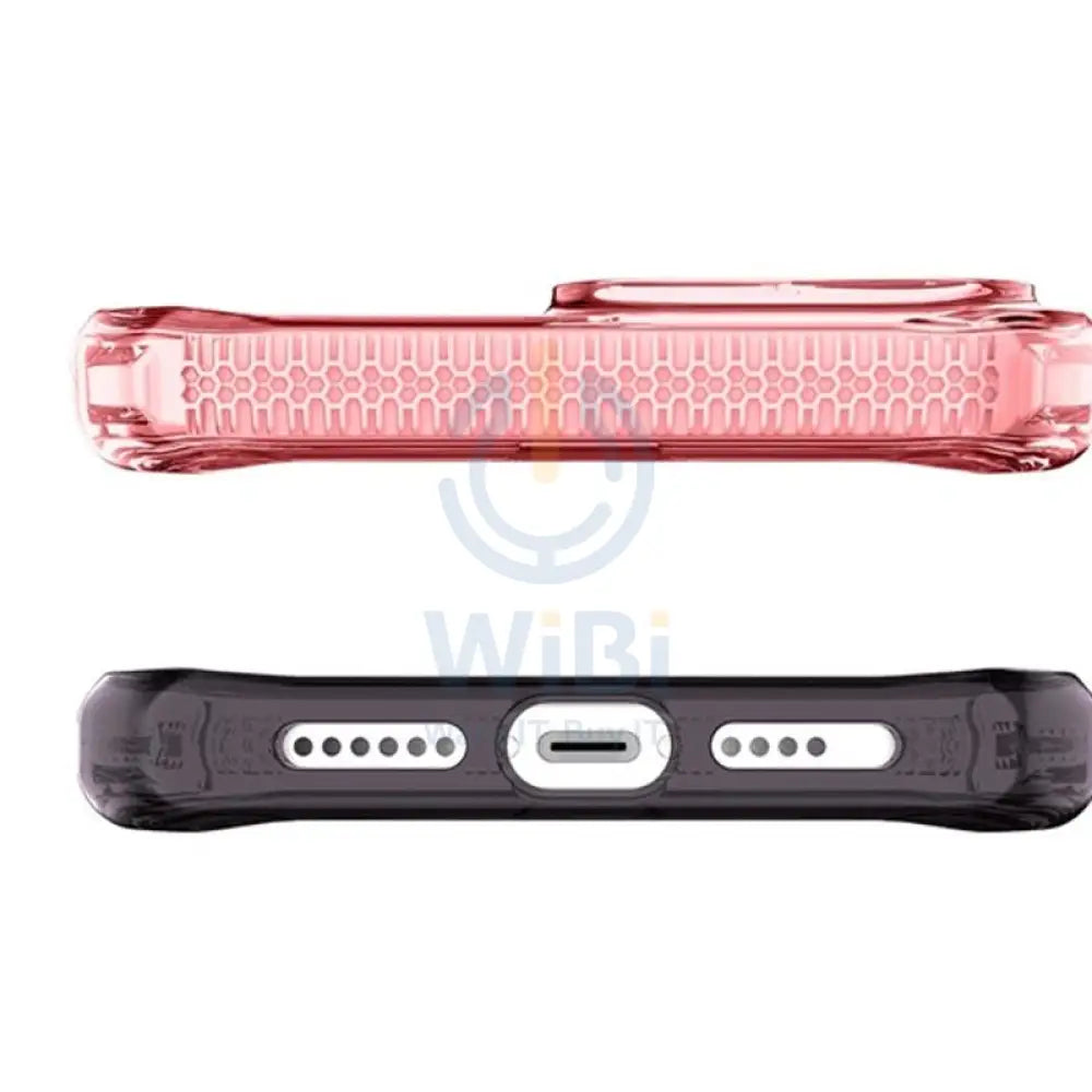 Itskins Supreme Prism Case - Apple iPhone 13 Pro Max / Light Pink And Grey Accessories > Mobiles & Tablets