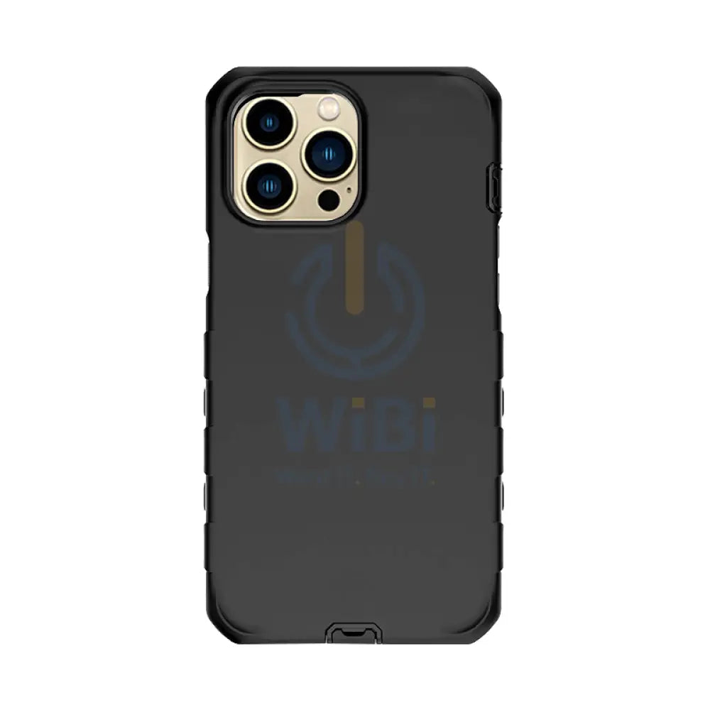 Itskins Supreme Solid For iPhone 13 Pro - Charcoal Black Accessories > Mobiles & Tablets
