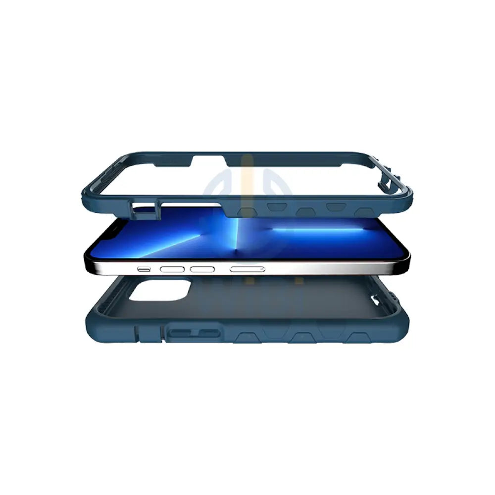 Itskins Supreme Solid For iPhone 13 Pro -Navy Blue Accessories > Mobiles & Tablets