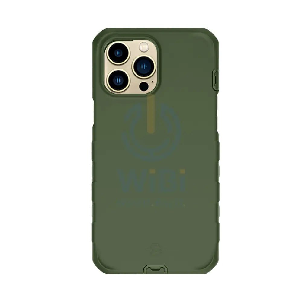 Itskins Supreme Solid For iPhone 13 Pro - Olive Green Accessories > Mobiles & Tablets