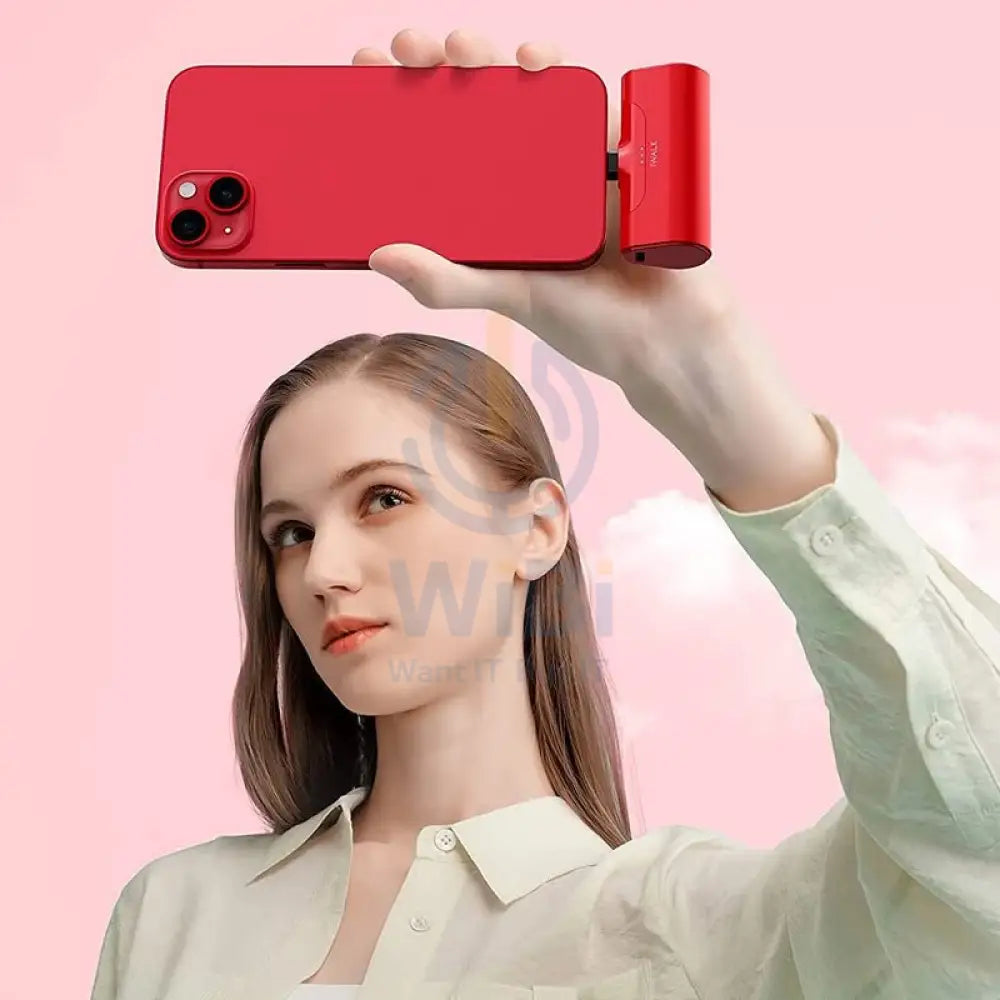 iWALK Link Me Plus Pocket Battery 4500mAh For iPhone - Red Accessories > Power Adapters