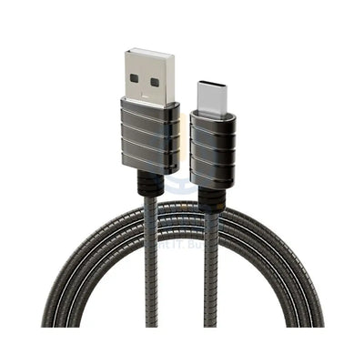 iWALK Metallic Cable - USB-C / 1 Meter / Gray