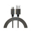 iWALK Metallic Cable - USB-C / 1 Meter / Gray