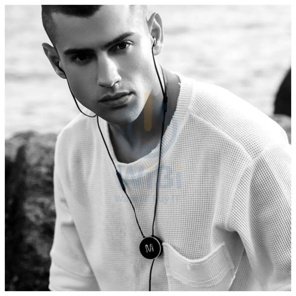iWALK Necklace Style Handfree Earphone - 3.5mm Jack / Black