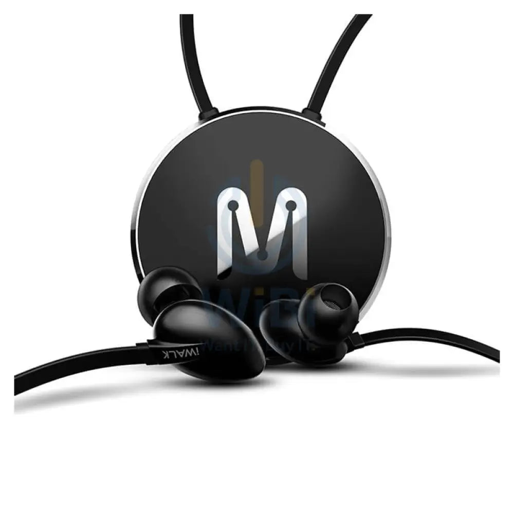 iWALK Necklace Style Handfree Earphone - 3.5mm Jack / Black