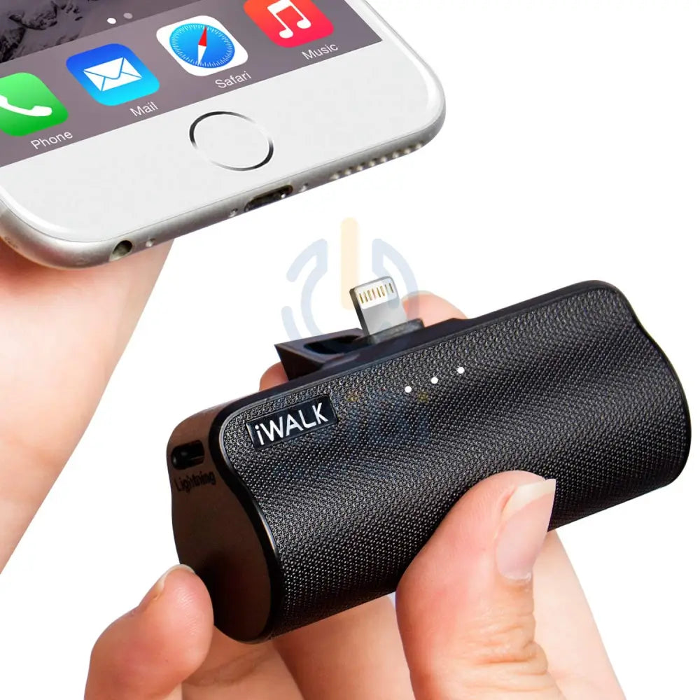Iwalk Pocket Battery For Link Me Plus iPhone - Black Accessories > Power Adapters