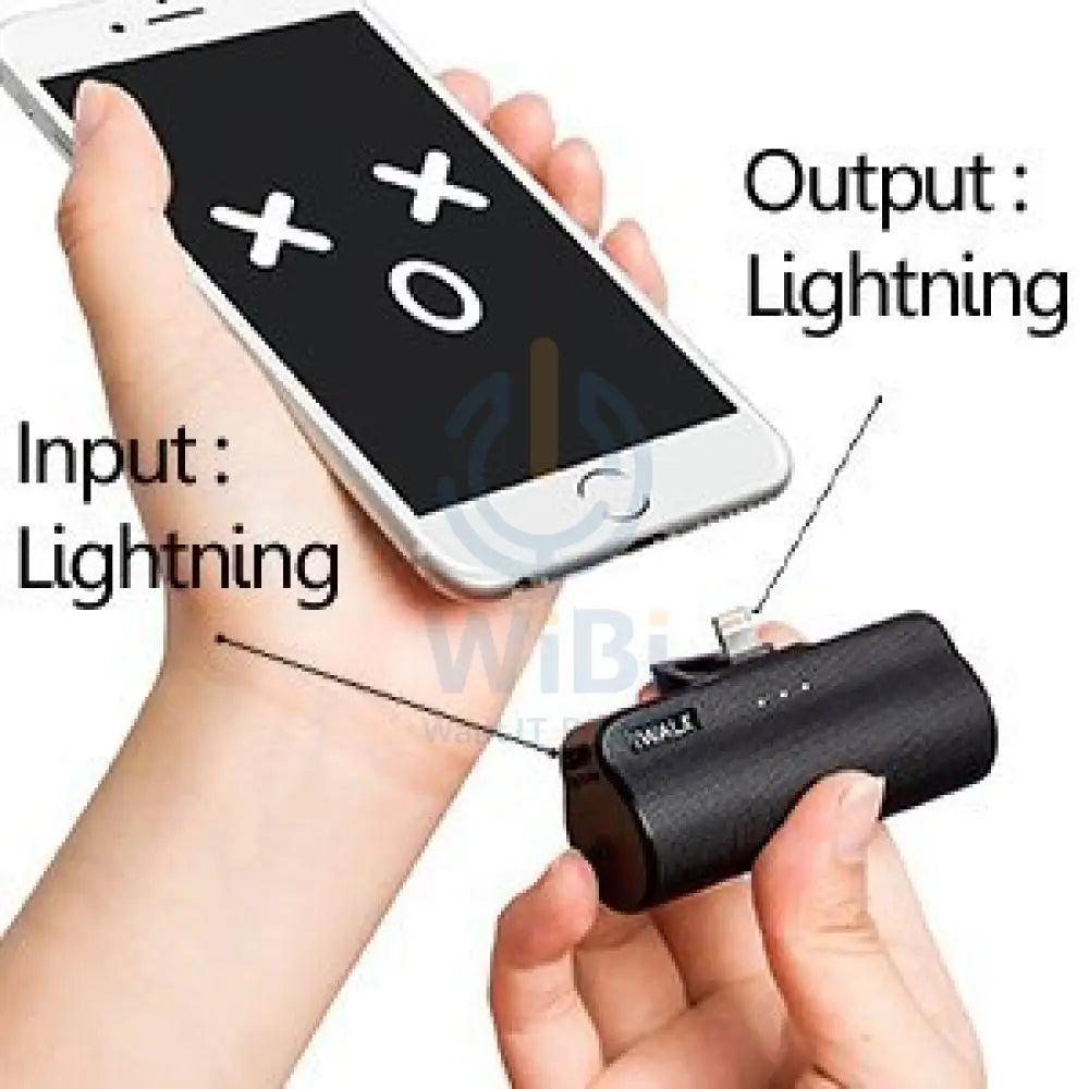 Iwalk Pocket Battery For Link Me Plus iPhone - Black Accessories > Power Adapters