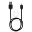 iWALK Trione Tangle Free Charging Cable - Lightning / 2 Meters / Black